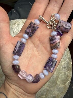 Purple and lilac Women's Bracelet